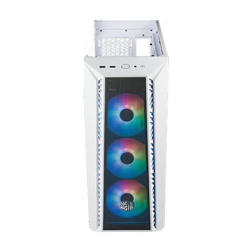 Cooler Master MasterBox 520 Mesh ARGB White E-ATX Mid Tower Case